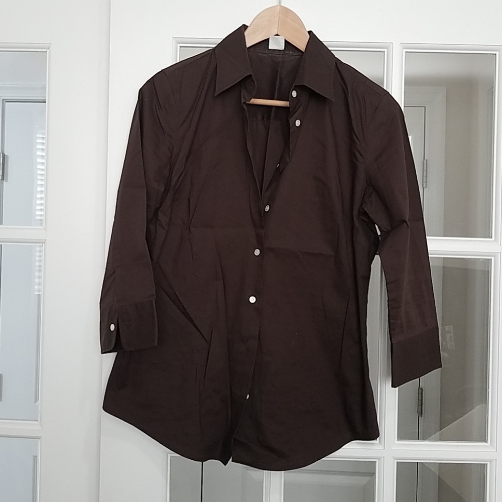 J.Crew 3/4 Sleeved Button Down.